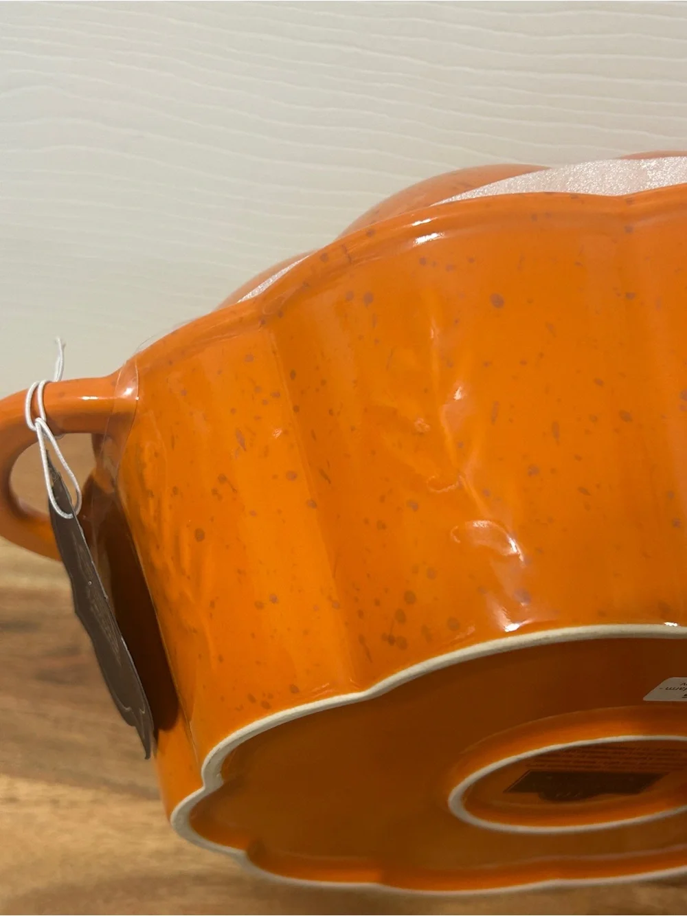 10 Strawberry St. Pumpkin Covered Casserole Dish 10” NEW